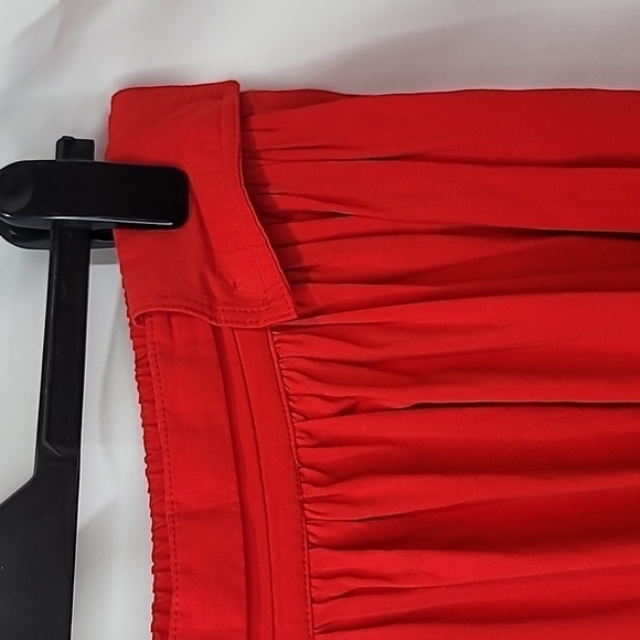 VINTAGE LONDON FOG Collectables Midi Pleated Skirt Viscose Soft Flowy - Picture 4 of 8